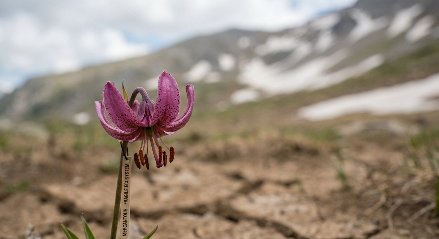 Fleurs du Mercantour et changement climatique : atelier nature à La Bollène-Vésubie